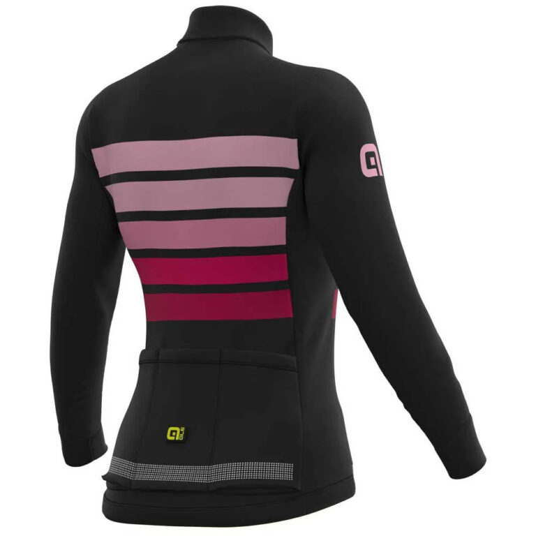 Al&amp;eacute; Sombra Wool Long Sleeve Jersey XS Black / Pink - L Black / Pink - Image 2