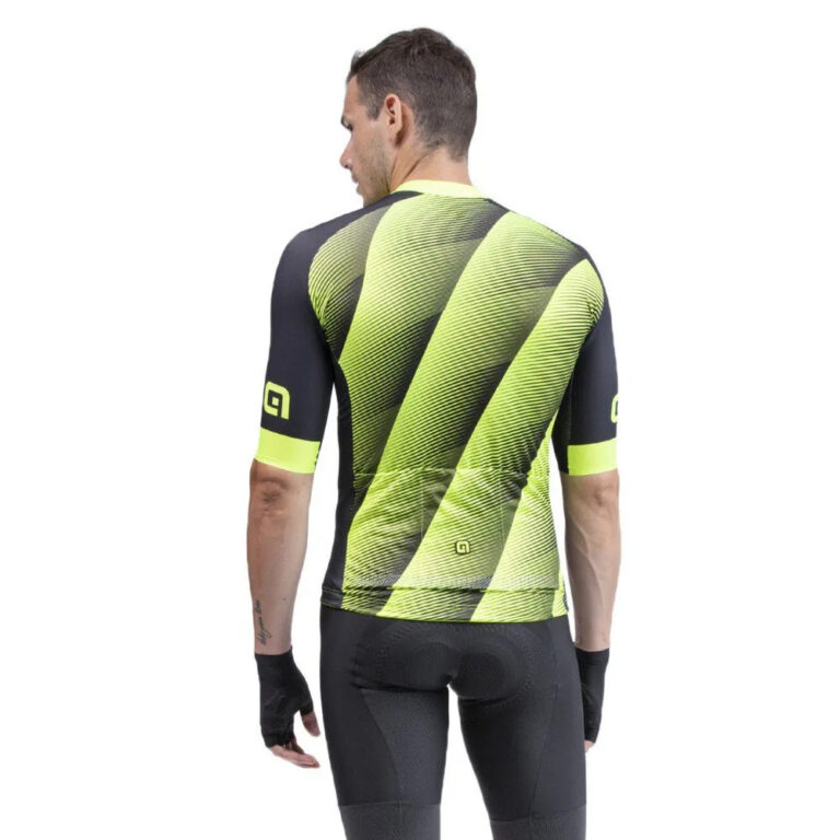 Al&amp;eacute; Square Short Sleeve Jersey S Fluor Yellow - XL Fluor Yellow - Image 2