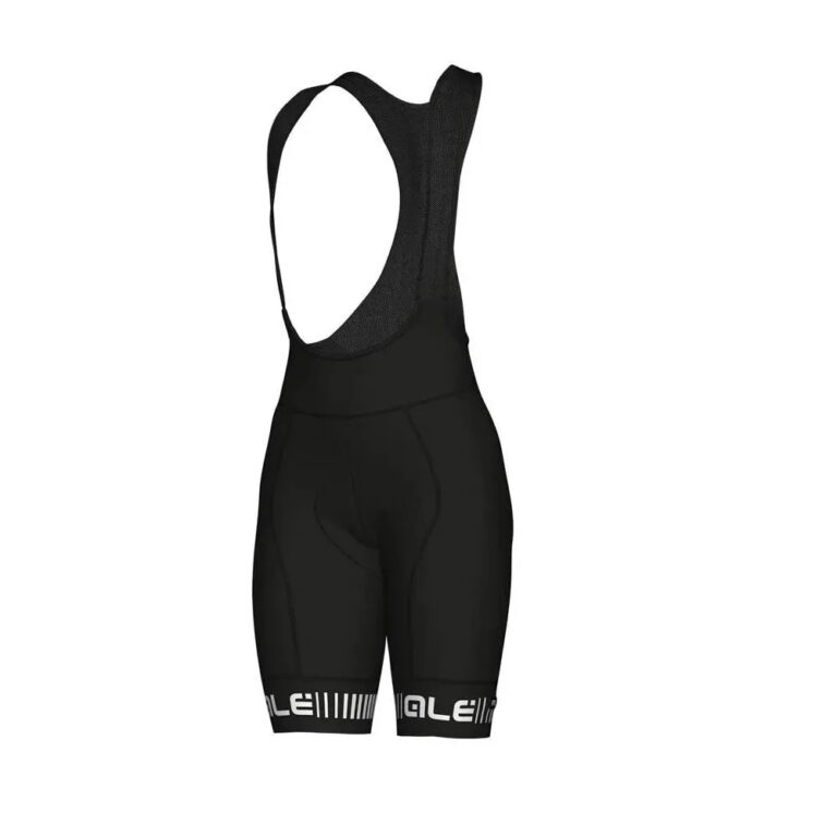 Al&amp;eacute; Strada Bib Shorts 2XS Black / White - 5XL Black / White - Image 3