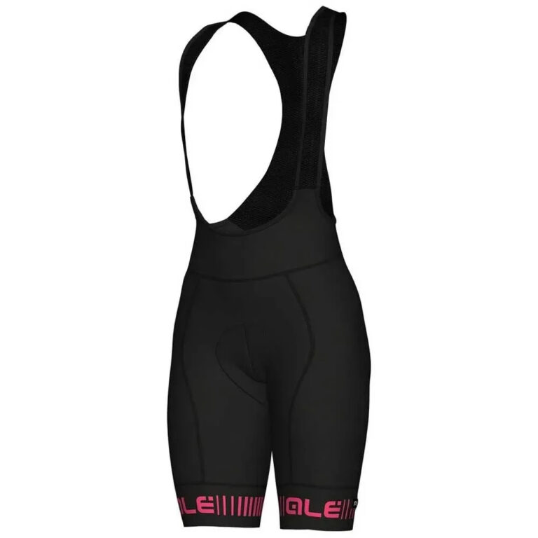 Al&amp;eacute; Strada Bib Shorts 2XS Black / Fluor Pink - 5XL Black / Fluor Pink - Image 3