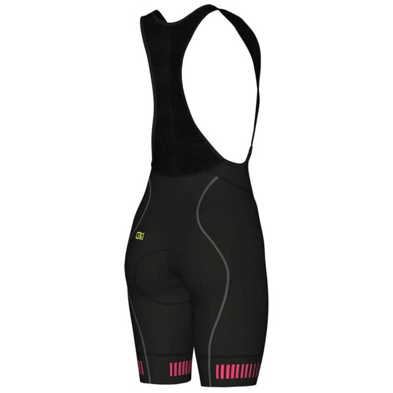 Al&amp;eacute; Strada Bib Shorts 2XS Black / Fluor Pink - 5XL Black / Fluor Pink - Image 4