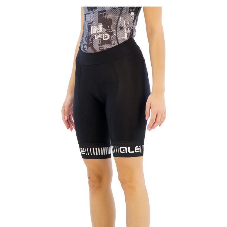 Al&amp;eacute; Strada Shorts 2XS Black / White - 5XL Black / White - Image 4