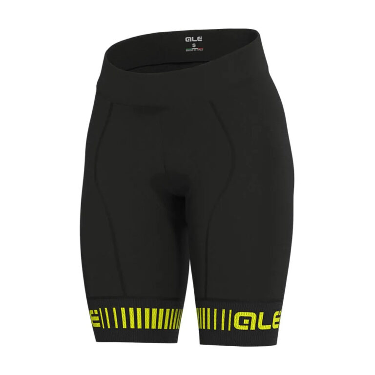 Al&amp;eacute; Strada Shorts S Black / Fluor Yellow - XL Black / Fluor Yellow