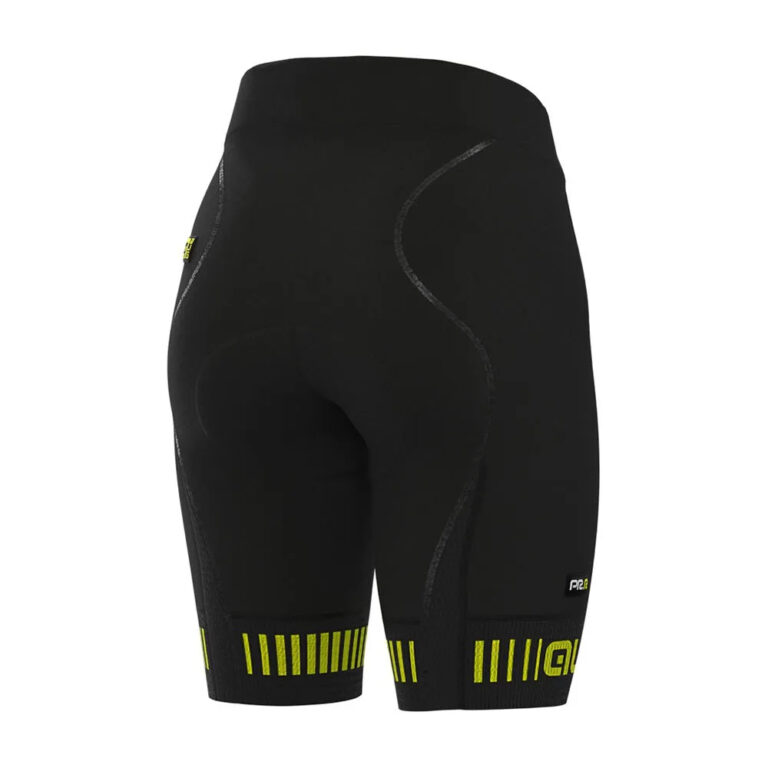 Al&amp;eacute; Strada Shorts S Black / Fluor Yellow - XL Black / Fluor Yellow - Image 2