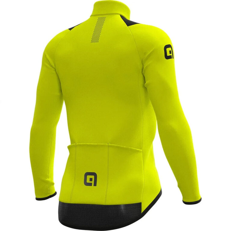 Al&amp;eacute; Thermal Long Sleeve Jersey S Yellow / Orange - Image 2