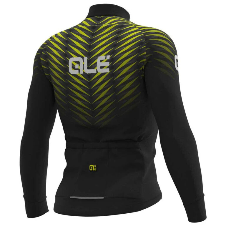 Al&amp;eacute; Thorn Long Sleeve Jersey S Black / Fluor Yellow - L Black / Fluor Yellow - Image 2