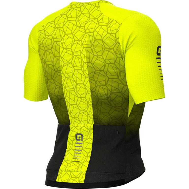 Al&amp;eacute; Velocity Short Sleeve Jersey M Fluor Yellow - XL Fluor Yellow - Image 2