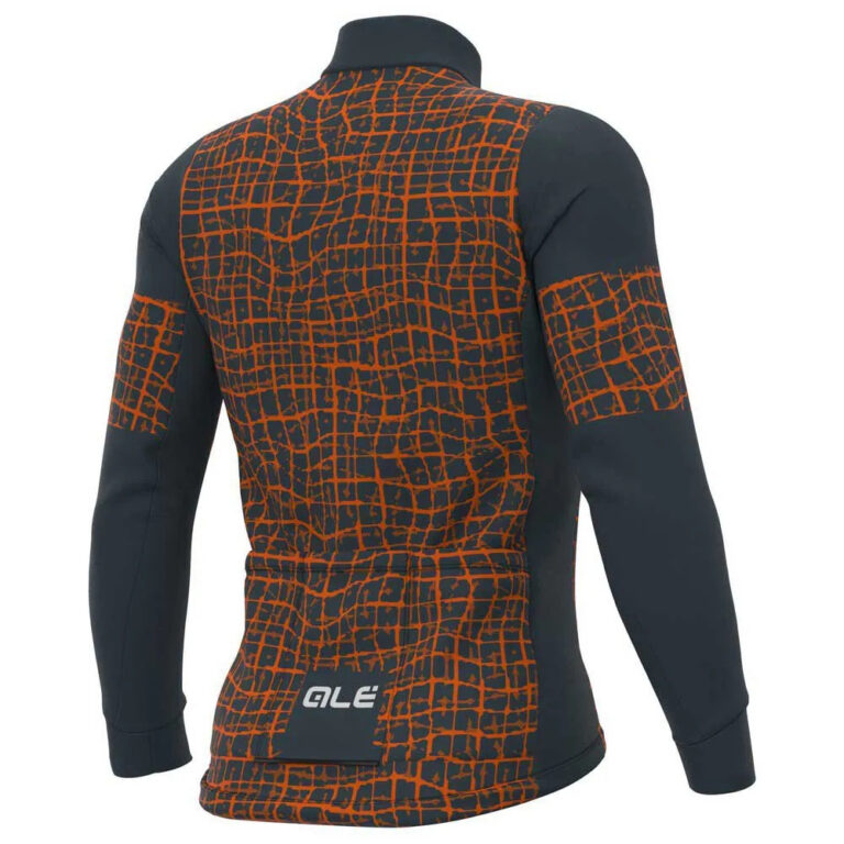 Al&amp;eacute; Wall Long Sleeve Jersey M Grey / Fluor Orange - XL Grey / Fluor Orange - Image 2