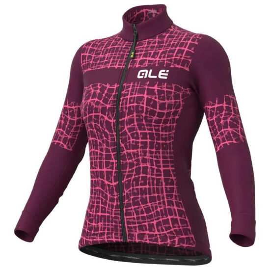 Al&amp;eacute; Wall Long Sleeve Jersey XS Plum / Pink - L Plum / Pink