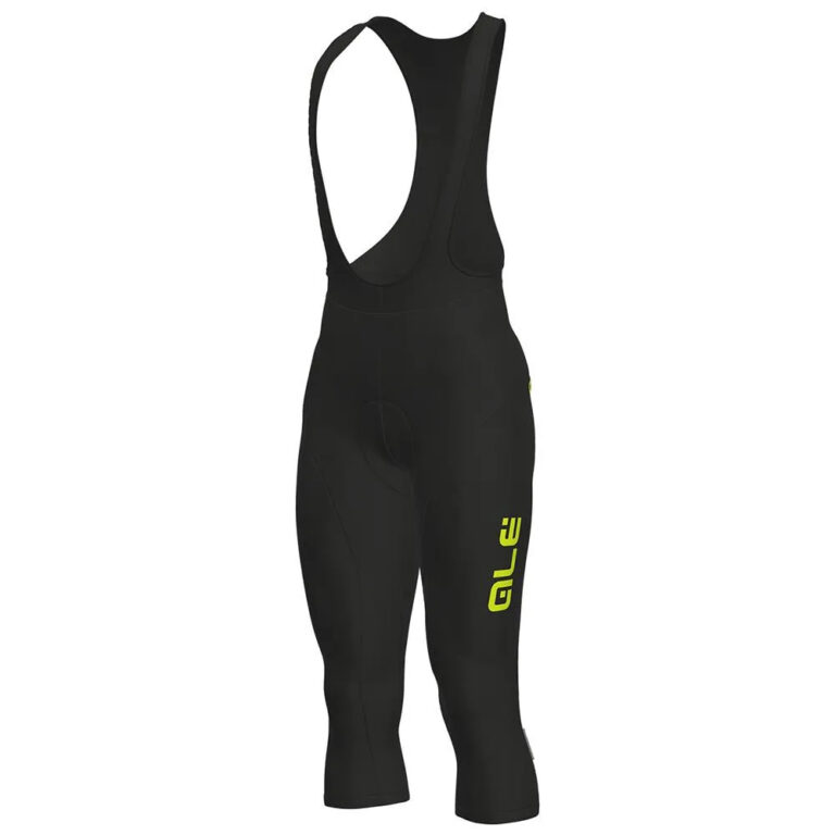 Al&amp;eacute; Winter 3/4 Bib Tights XS Black / Yellow Fluor - 3XL Black / Yellow Fluor