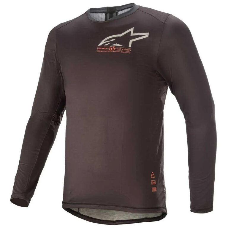 Alpinestars Alps 6.0 V2 Long Sleeve Jersey S Black / Coral