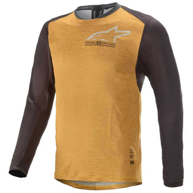 Alpinestars Alps 6.0 V2 Long Sleeve Jersey S Tangerine / Black - M Tangerine / Black