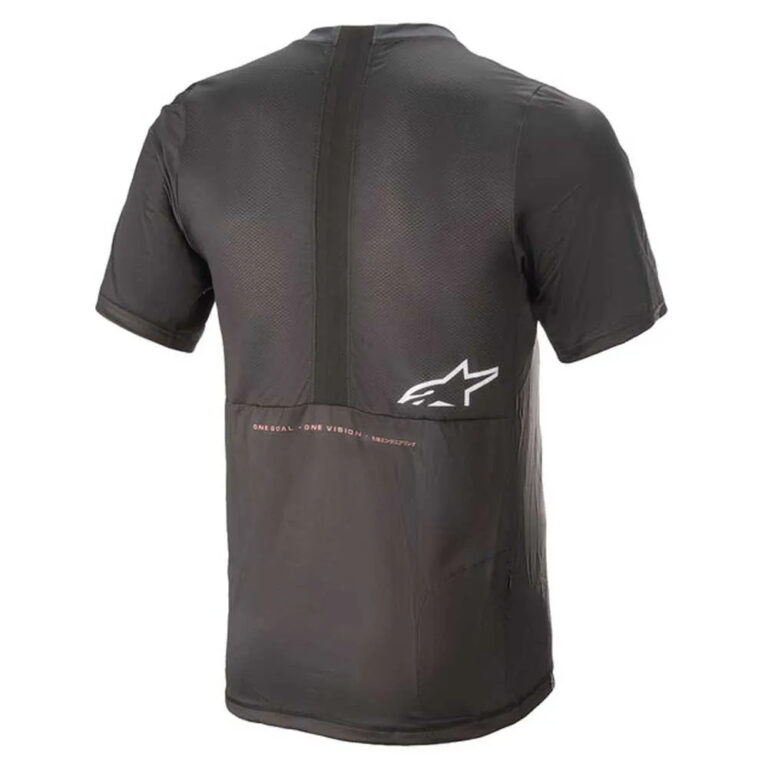 Alpinestars Alps 6.0 V2 Short Sleeve Jersey XL Black / Coral - Image 2