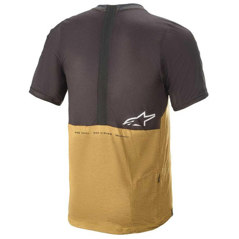 Alpinestars Alps 6.0 V2 Short Sleeve Jersey L Tangerine / Black - XL Tangerine / Black - Image 2