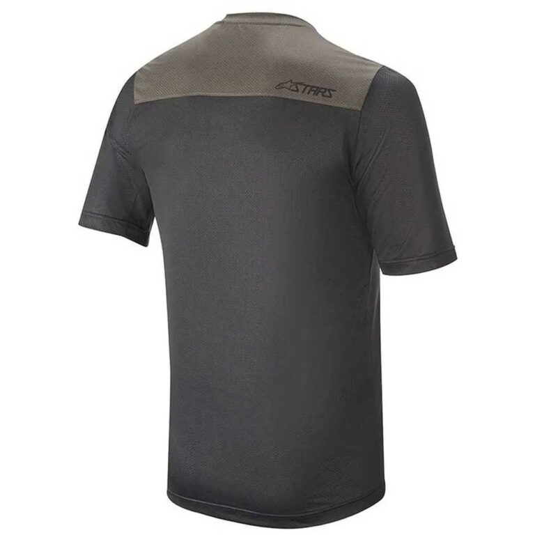 Alpinestars Drop 4.0 Short Sleeve Enduro Jersey S Black / Dark Grey - XL Black / Dark Grey - Image 2