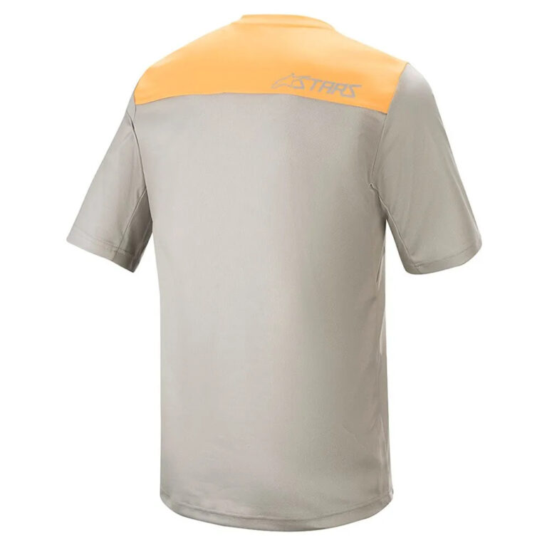 Alpinestars Drop 4.0 Short Sleeve Enduro Jersey S Green / Steel / Tangerine - XL Green / Steel / Tangerine - Image 2