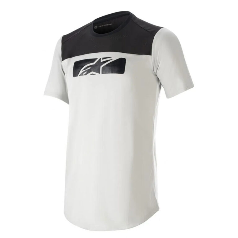 Alpinestars Drop 4.0 Short Sleeve Enduro Jersey L Light Grey - XL Light Grey