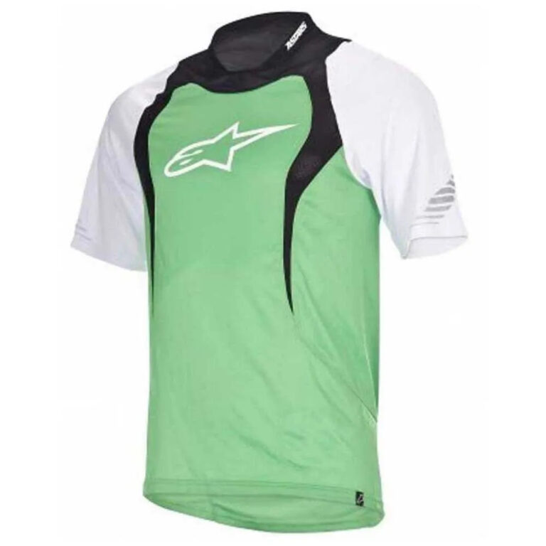 Alpinestars Drop Short Sleeve Enduro Jersey S Green / White - M Green / White