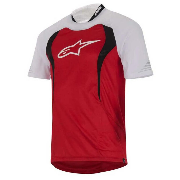 Alpinestars Drop Short Sleeve Enduro Jersey S Red / White