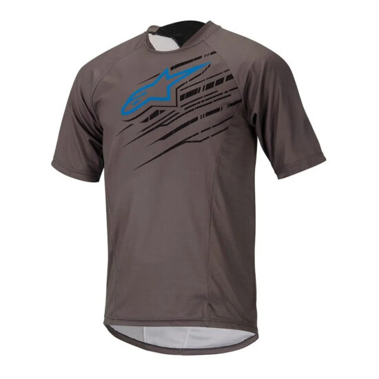 Alpinestars Mesa Short Sleeve Enduro Jersey S Grey / Blue - XL Grey / Blue