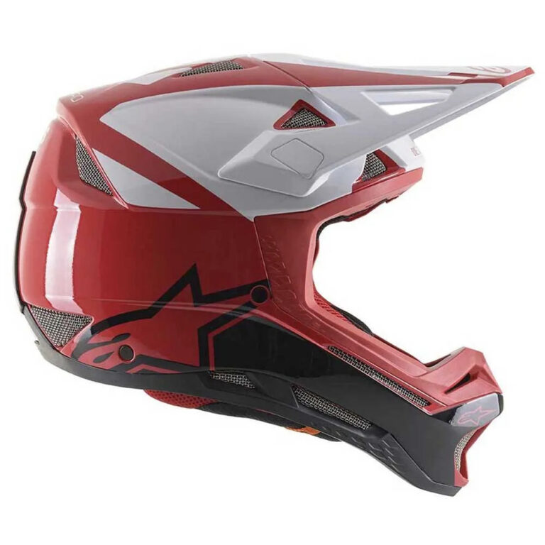 Alpinestars Missile Pro Downhill Helmet XS Red / White - XL Red / White - Image 4