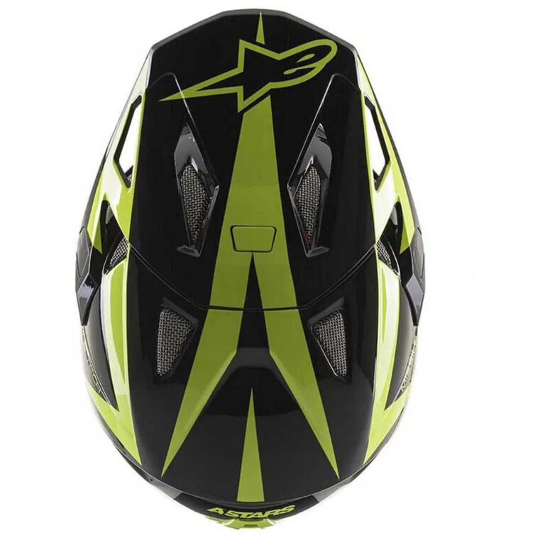 Alpinestars Missile Tech Downhill Helmet XS Black / Fluor Yellow - XL Black / Fluor Yellow - Image 7