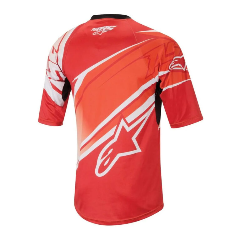 Alpinestars Sight Short Sleeve Enduro Jersey S Red / Spicy Orange - XL Red / Spicy Orange - Image 2