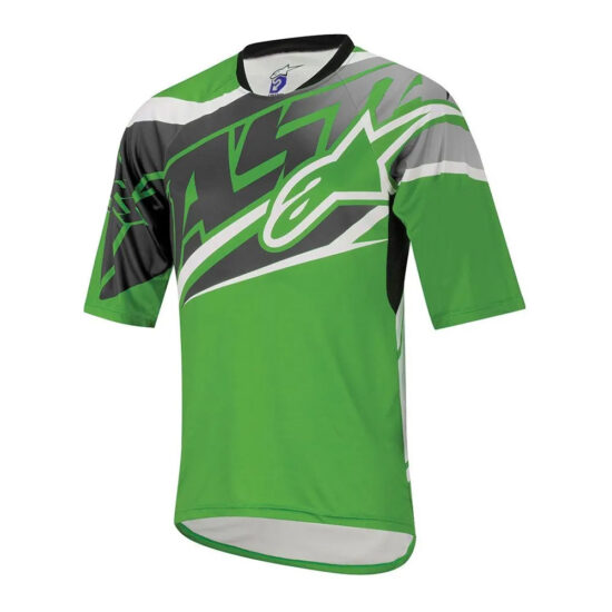 Alpinestars Sight Short Sleeve Enduro Jersey S Green / Grey - L Green / Grey