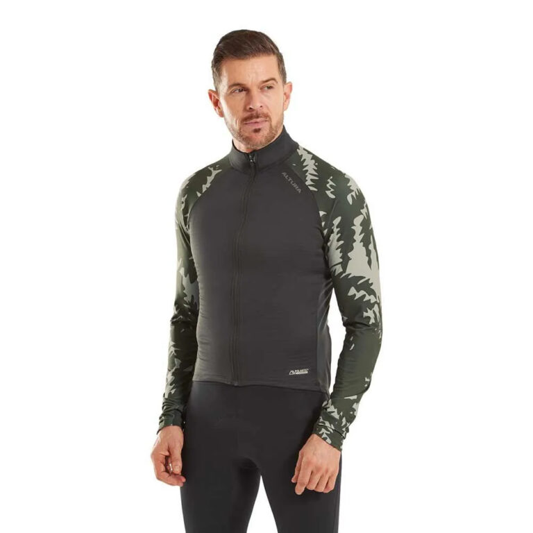 Altura Icon Plus 2023 Long Sleeve Jersey M Dark Olive - L Dark Olive