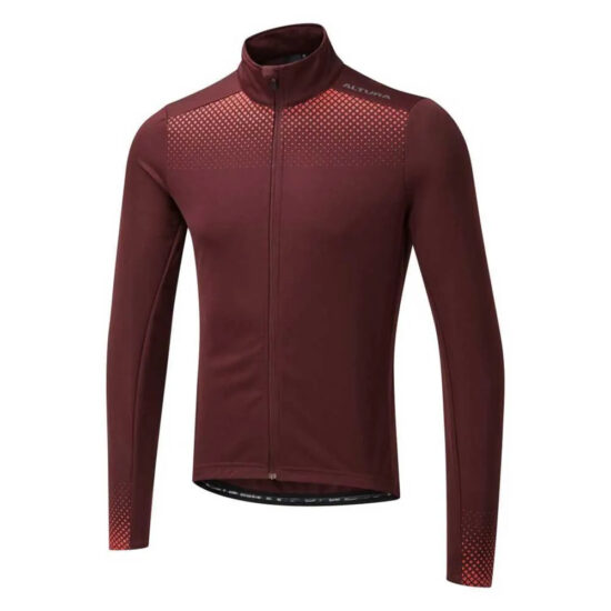 Altura Nightvision Long Sleeve Jersey M Maroon / Orange