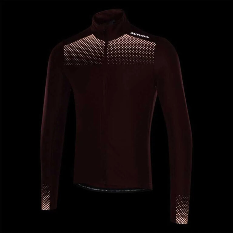 Altura Nightvision Long Sleeve Jersey M Maroon / Orange - Image 3