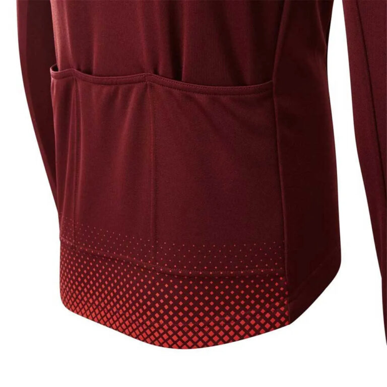 Altura Nightvision Long Sleeve Jersey M Maroon / Orange - Image 4