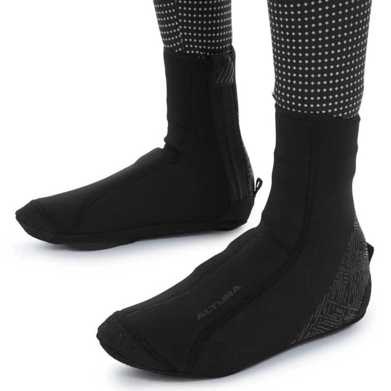 Altura Thermostretch 2021 Overshoes UK 4-5.5 Black - UK 11.5+ Black - Image 5