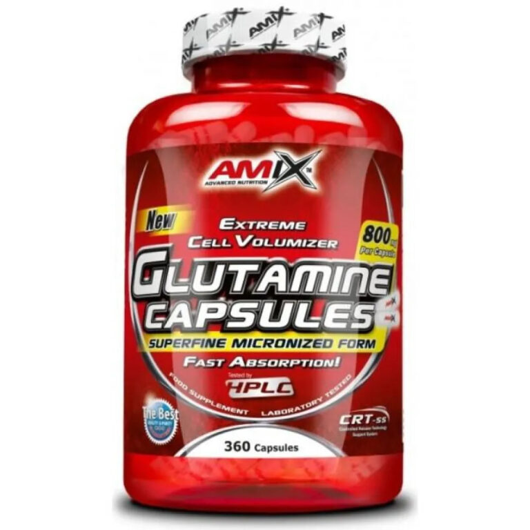 Amix Glutamina 360 Units One Size White