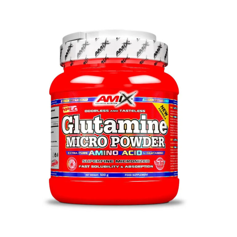 Amix Glutamine Neutral Flavour 550g One Size Red