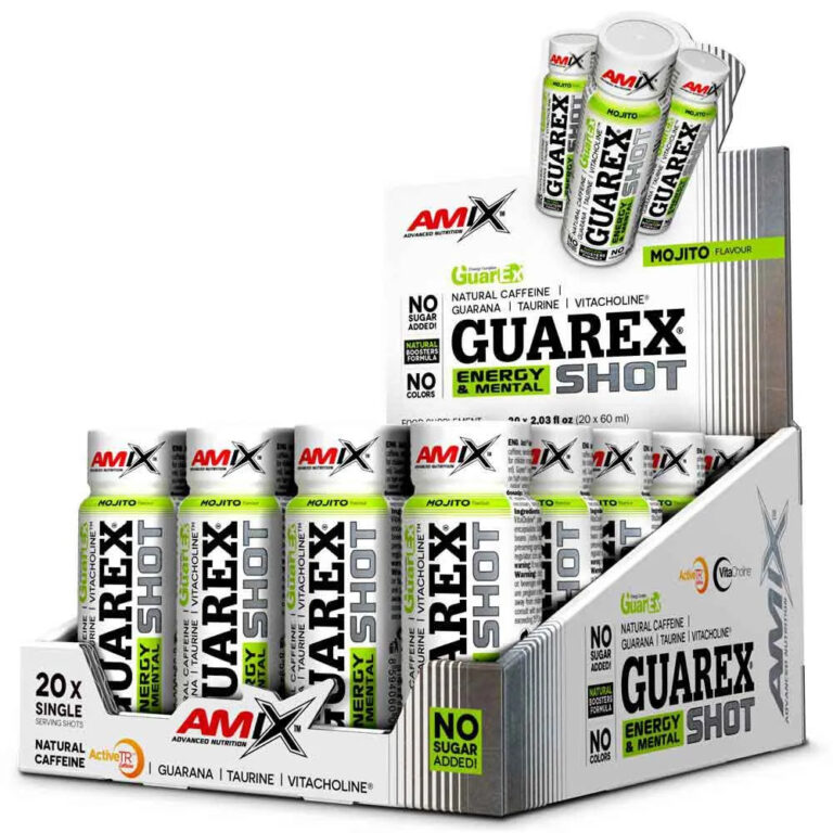 Amix Guarex Energy &amp;amp; Mental 60ml Energy Mojito 20 Units One Size