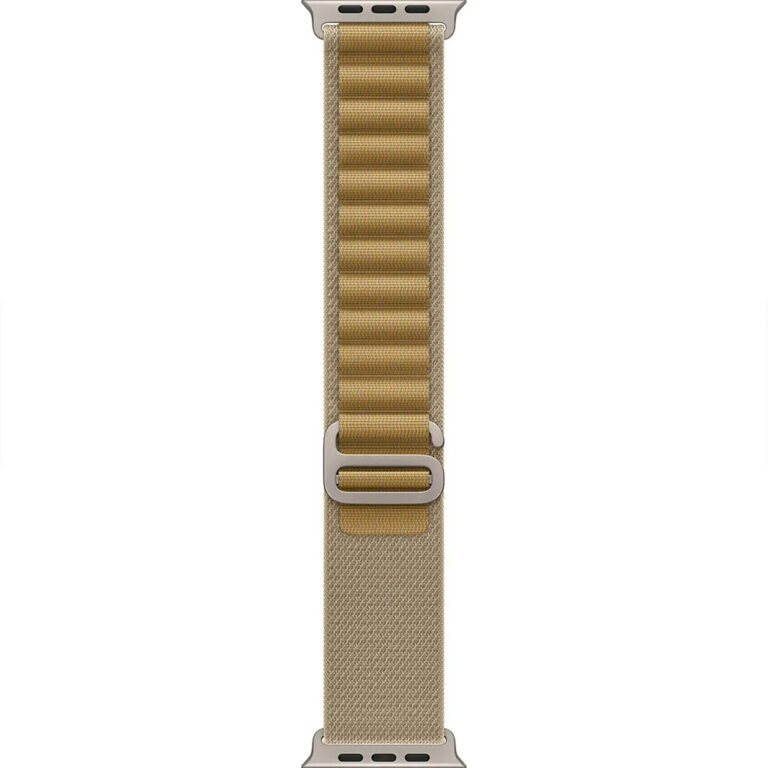 Apple Watch Ultra 2 GPS + Cellular 49 Mm Alpine Loop S Natural Titanium / Tan - L Natural Titanium / Tan - Image 3