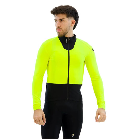 Assos Equipe R 2/3 S11 Long Sleeve Jersey S Optic Yellow - L Optic Yellow