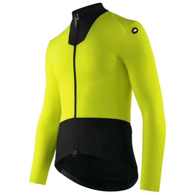 Assos Equipe R 2/3 S11 Long Sleeve Jersey S Optic Yellow - L Optic Yellow - Image 6