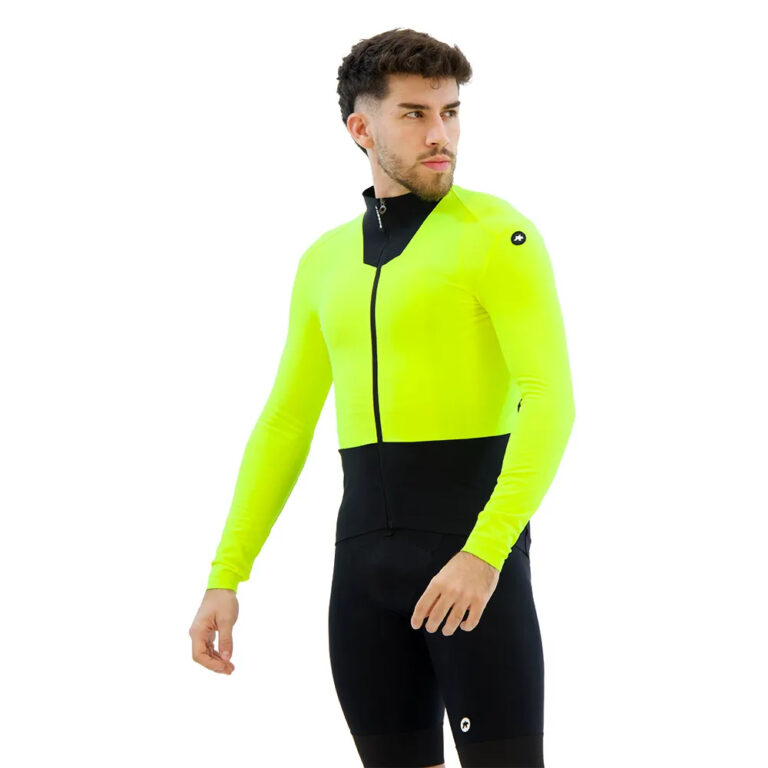 Assos Equipe R 2/3 S11 Long Sleeve Jersey S Optic Yellow - L Optic Yellow - Image 7