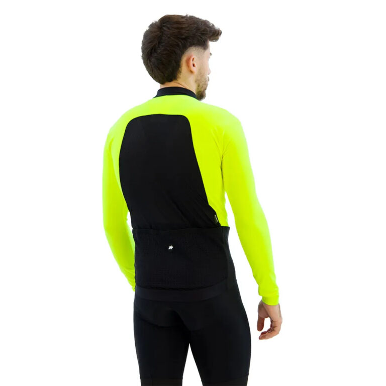 Assos Equipe R 2/3 S11 Long Sleeve Jersey S Optic Yellow - L Optic Yellow - Image 8