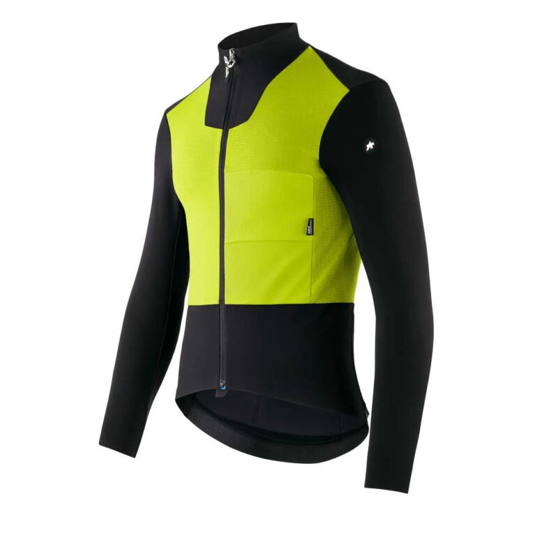 Assos Equipe R 3/3 S11 Jacket XS Optic Yellow - TIR Optic Yellow - Image 3