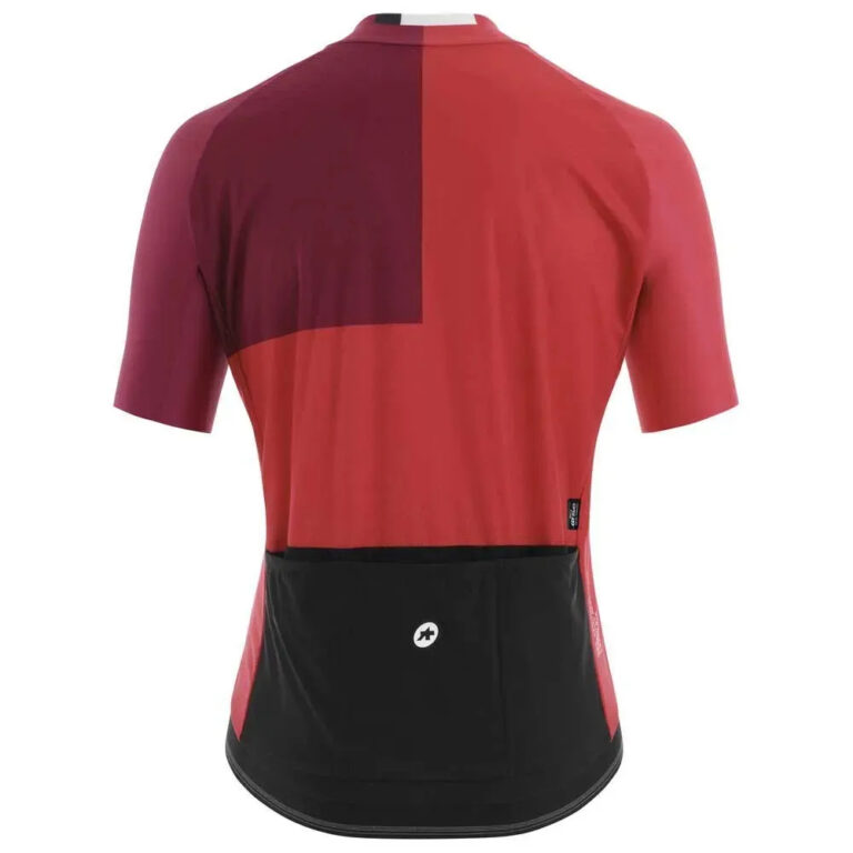 Assos Mille GT C2 Evo Short Sleeve Jersey S Stahlstern Bolgheri Red - L Stahlstern Bolgheri Red - Image 4