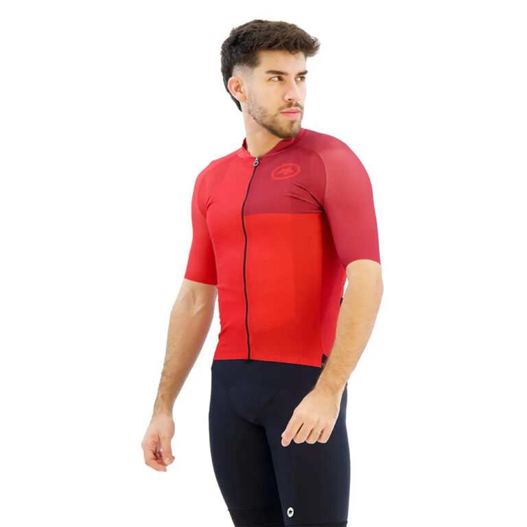 Assos Mille GT C2 Evo Short Sleeve Jersey S Stahlstern Bolgheri Red - L Stahlstern Bolgheri Red - Image 6