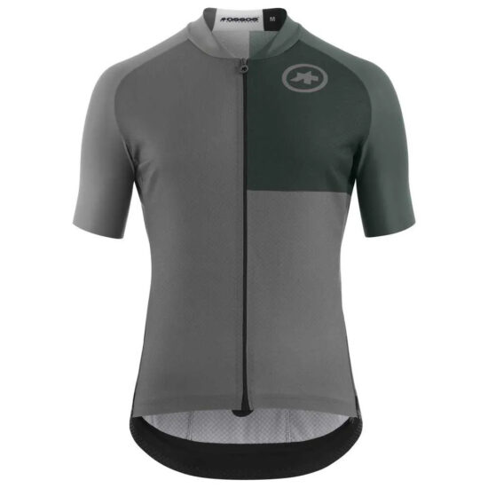 Assos Mille GT C2 Evo Short Sleeve Jersey S Stahlstern Grenade Green