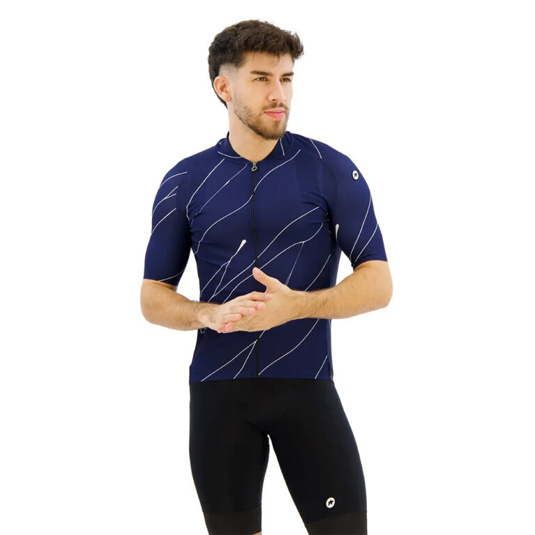 Assos Mille GT C2 Evo Ultra Blood Short Sleeve Jersey S Genesi Blue - M Genesi Blue