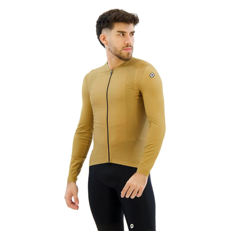 Assos Mille GT Drylite S11 Long Sleeve Jersey S Bronze Ash - TIR Bronze Ash - Image 7