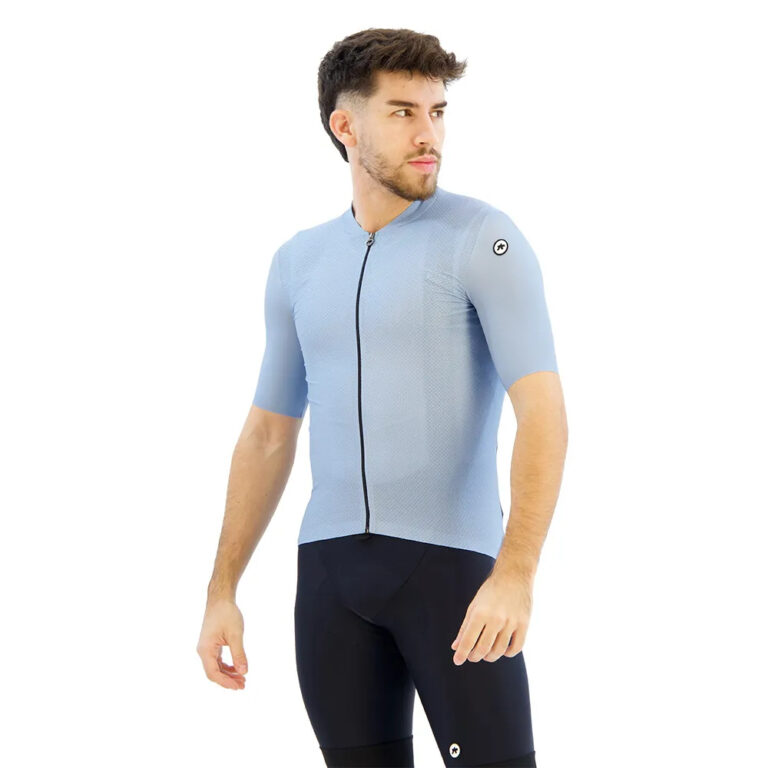 Assos Mille GT Drylite S11 Short Sleeve Jersey XS Thunder Blue - XLG Thunder Blue - Image 7