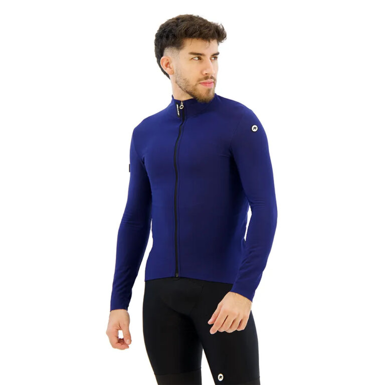 Assos Mille GT Spring Fall C2 Long Sleeve Jersey XS Stone Blue - TIR Stone Blue - Image 7