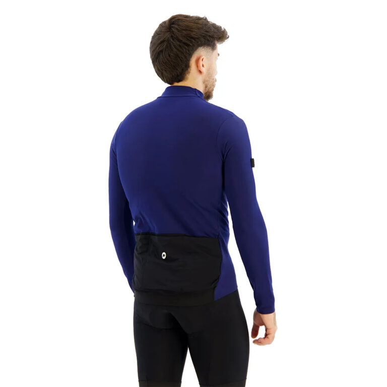 Assos Mille GT Spring Fall C2 Long Sleeve Jersey XS Stone Blue - TIR Stone Blue - Image 8